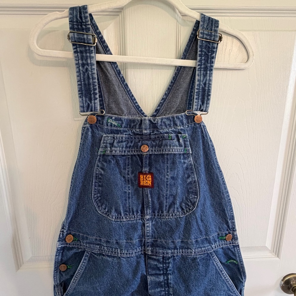 Vintage Big Ben Denim Overalls 34x34 made in the USA workwear farm wrangler